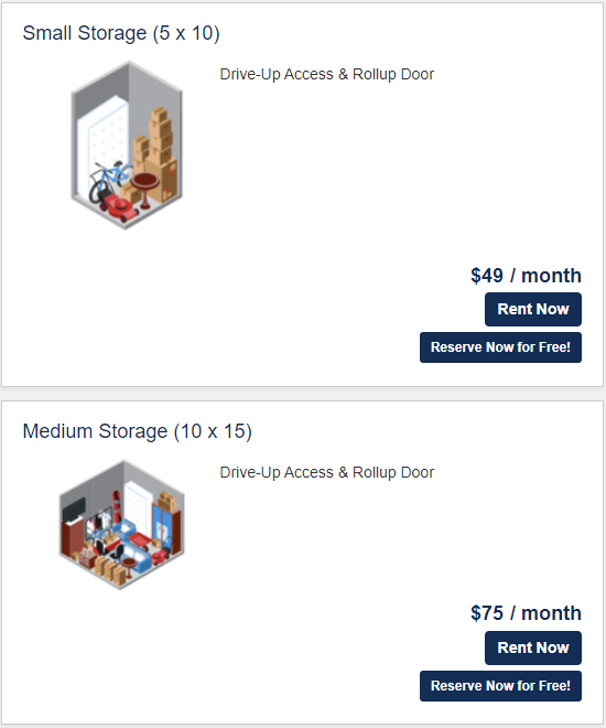 Denison Book Now Storage Affordable Storage Units